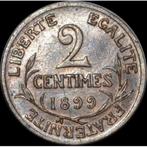 Frankrijk 2 centimes, 1899, Postzegels en Munten, Munten | Europa | Niet-Euromunten, Frankrijk, Ophalen of Verzenden, Losse munt