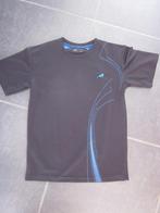zwart-blauwe sportshirt, Ophalen of Verzenden, Gebruikt, Jongen, Sport- of Zwemkleding
