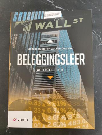 Handboek Beleggingsleer - 8ste editie (2025) beschikbaar voor biedingen