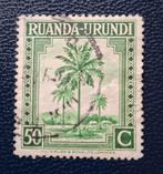 Timbre Ruanda-Urundi OBP 132, Enlèvement ou Envoi, Affranchi