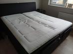 Topper (2 personen) en Matras (1 persoon), Huis en Inrichting, Slaapkamer | Boxsprings, Ophalen, Gebruikt, Wit