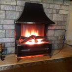 electrisch hout vuur, Huis en Inrichting, Ophalen, Gebruikt, Elektrisch, Vrijstaand