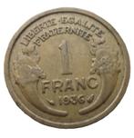 FRANCE.... 1 franc Morlon -année 1936, Enlèvement ou Envoi, Monnaie en vrac, France