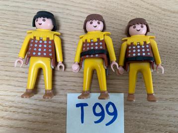 PLAYMOBIL T99 - LOT 3 RIDDERS beschikbaar voor biedingen