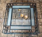 Prachtige woonkamertafel, Huis en Inrichting, Ophalen, Gebruikt, 50 tot 100 cm, Vierkant