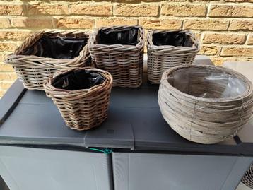 Bloemen-plantenmanden, gratis... beschikbaar voor biedingen