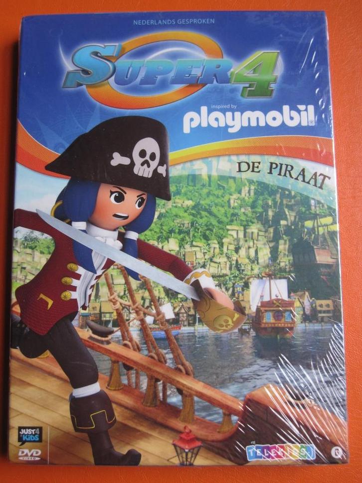 Playmobil De Piraat (nieuw in de verpakking), Cd's en Dvd's, Dvd's | Kinderen en Jeugd, Nieuw in verpakking, Film, Poppen, Vanaf 6 jaar