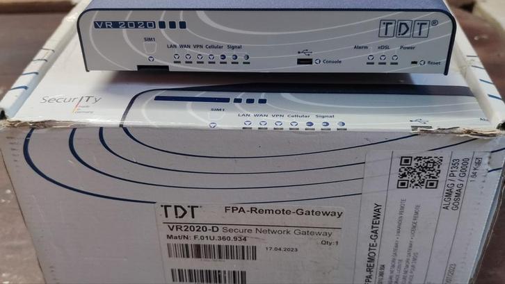 TDT Router brandmeldcentrale, Computers en Software, Routers en Modems, Zo goed als nieuw, Ophalen