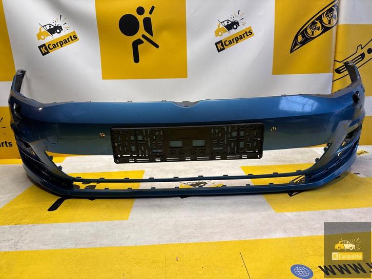 Voorbumper Volkswagen Golf 7 PDC KLS 5G0807221AL Bumper, Auto-onderdelen, Carrosserie, Bumper, Volkswagen, Voor, Gebruikt