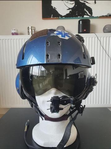 Casque d'hélicoptère Gentex de la Garde côtière américaine,, Enlèvement ou Envoi, Marine, Casque ou Béret