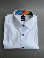 Herenhemd van Olymp body fit, level 5, col 41 lange mouwen, Wit, Ophalen of Verzenden, Zo goed als nieuw, Halswijdte 41/42 (L)