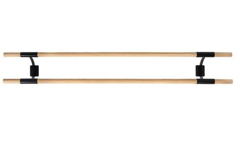 DOUBLE WALL BARRE BLACK DANCEBARRE BALLETBARRE, Sport en Fitness, Dansen, Nieuw, Overige typen, Ophalen of Verzenden