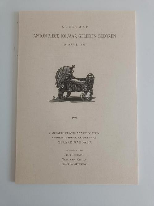 Carte artistique : Anton Pieck, né il y a 100 ans, le 19 avr, Antiquités & Art, Art | Autres Art, Enlèvement ou Envoi