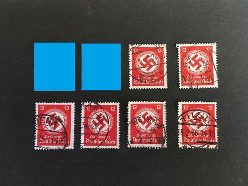 Duitse rijk postzegels Dienstmarken (wo2), Timbres & Monnaies, Timbres | Europe | Allemagne, Affranchi, Empire allemand, Enlèvement ou Envoi