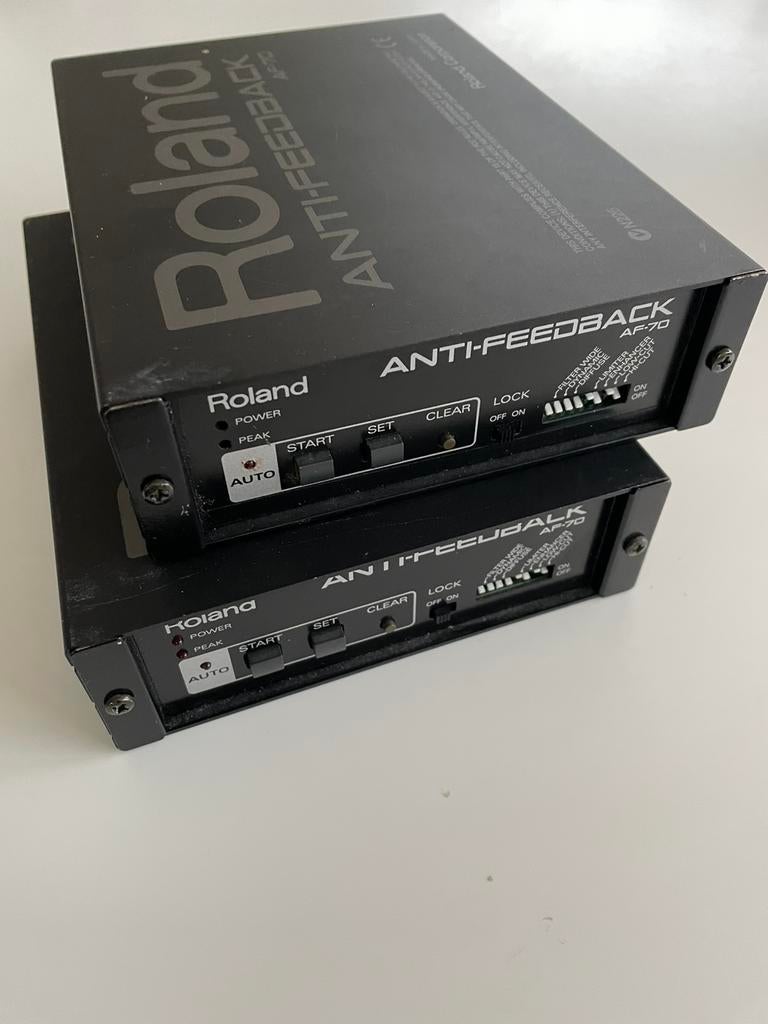 2x Roland Anti-feedback. AF-70, Muziek en Instrumenten, Ophalen of Verzenden, Zo goed als nieuw
