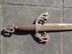 Decoratie zwaard , volledig uit metaal , lengte 90 cm., Autres, Enlèvement, Épée ou sabre