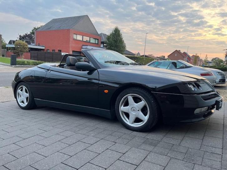 Alfa Spider 2.0 Twinspark *Oldtimer* Azev velgen*, Auto's, Alfa Romeo, Bedrijf, Te koop, Spider, Benzine, Cabriolet, 2 deurs, Handgeschakeld