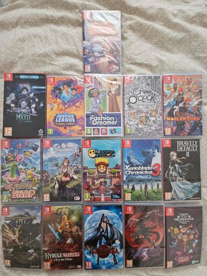 Jeux sous blister pour Nintendo Switch, Games en Spelcomputers, Games | Nintendo Switch, Nieuw, Ophalen of Verzenden