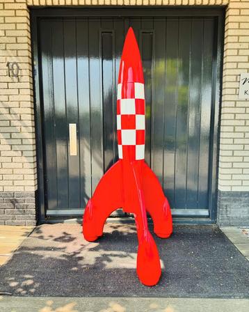 Statue Tintin Tin Tin Rocket XXL 180 CM 