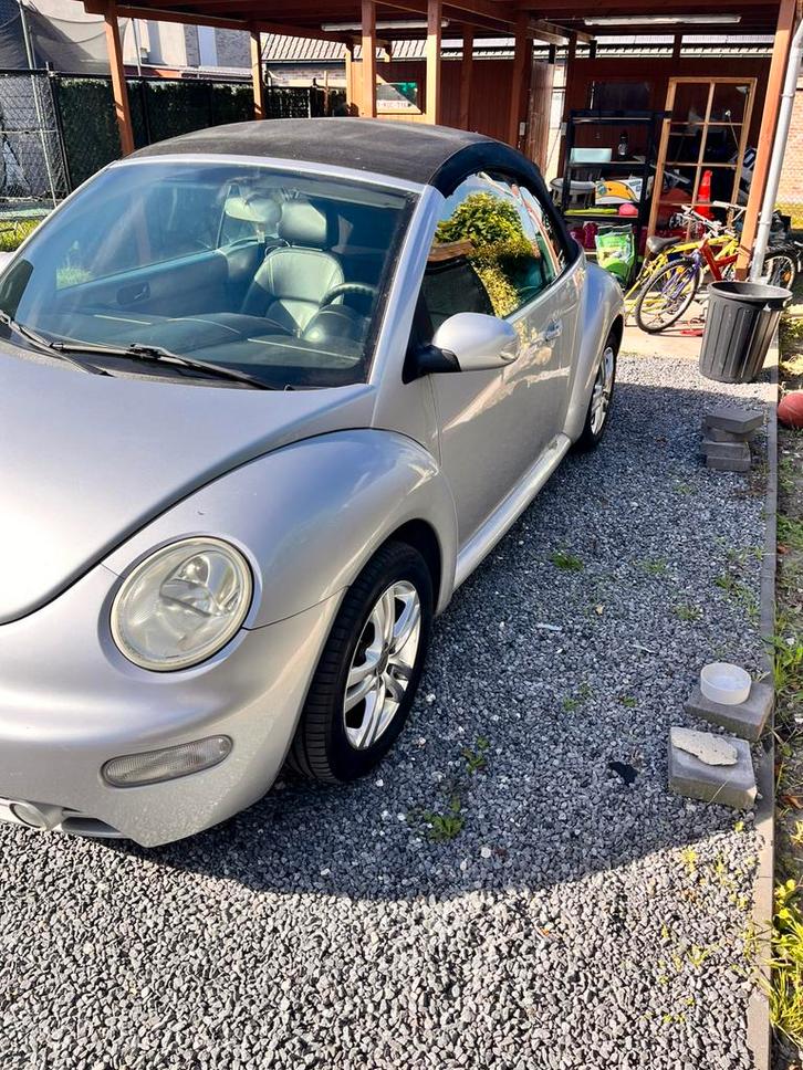 Vw beetle, Auto's, Volkswagen, Particulier, Beetle (Kever), Benzine, Euro 6, Cabriolet, 2 deurs, Handgeschakeld, Zilver of Grijs
