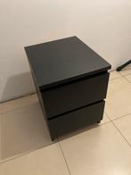 MALM ladekast 2 lades, Maison & Meubles, Chambre à coucher | Tables de chevet, Enlèvement, Comme neuf