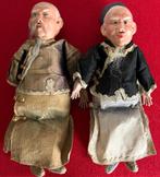 Paar oude Chinese poppen - 1920, Antiek en Kunst, Ophalen of Verzenden