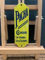 Em.deurpostje PACHA jaren30, Ophalen, Gebruikt, Reclamebord
