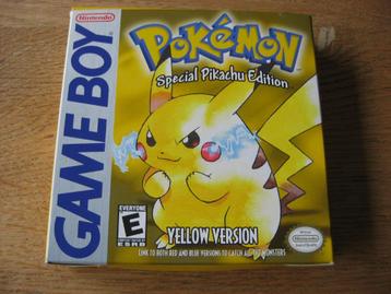 Nintendo Game Boy Pokémon Special Pikachu Edition Yellow Ver
