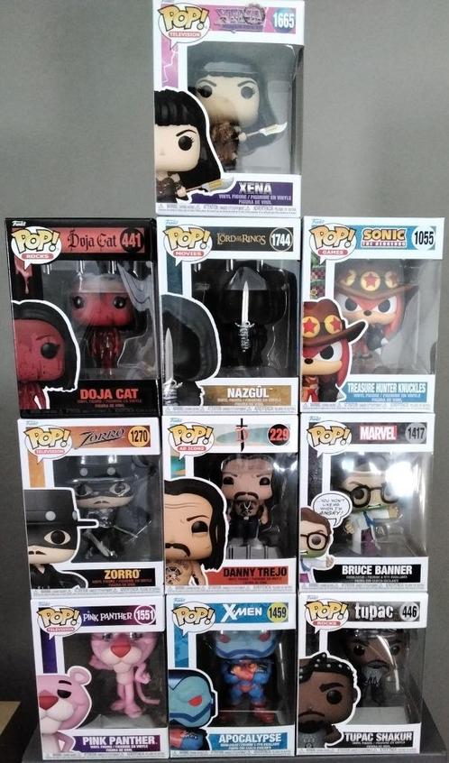Totale Uitverkoop Funko Pop's (ALLES MOET WEG) 54 stuks, Verzamelen, Poppetjes en Figuurtjes, Gebruikt, Ophalen