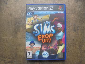 The Sims Erop Uit voor PS2 (zie foto's), Enlèvement ou Envoi, Utilisé