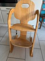 Houten meegroeistoel, Kinderen en Baby's, Kinderstoelen, Ophalen, Zo goed als nieuw, Meegroeistoel