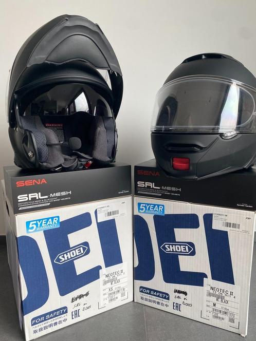 2x Shoei Neotec 2 / sena-srl mesh Harman Kardon, Motoren, Kleding | Motorhelmen, Dames, Heren, Systeemhelm, M, Shoei, Tweedehands