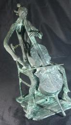 Bronzen sculptuur Hoogte 27 cm, Antiek en Kunst, Kunst | Beelden en Houtsnijwerken, Ophalen of Verzenden