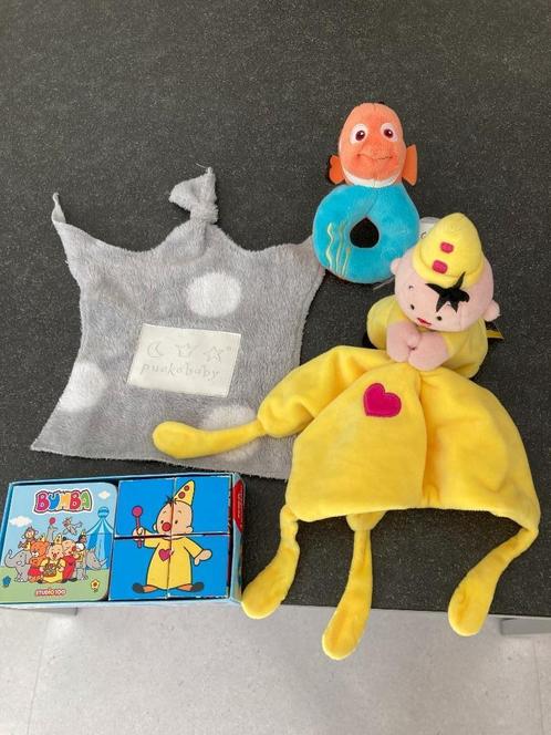 (Bumba)knuffels - puzzels - stapelblokjes - leeftijd: 3+, Kinderen en Baby's, Speelgoed | Knuffels en Pluche, Zo goed als nieuw