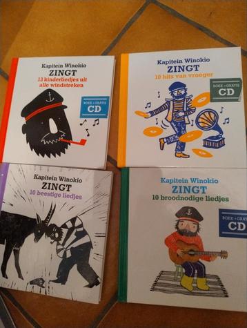 Kapiteins Winokio zingt box 4 boekjes en cd beschikbaar voor biedingen