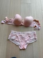Borstvoedingslingerieset NoppiesFR90C/NL75C + slip S - nieuw, Noppies, Ophalen of Verzenden, Roze, BH
