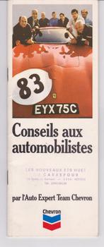 Manuel "Conseils aux automobilistes" années 1970., Utilisé, Envoi