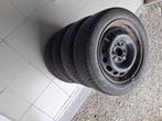 Pneus hiver montés 185/55/15  4X100, Auto-onderdelen, Banden en Velgen, Ophalen, Gebruikt, 15 inch, Banden en Velgen