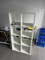 IKEA KALLAX 2x4 HOOGGLANS WIT, Huis en Inrichting, Ophalen, Gebruikt