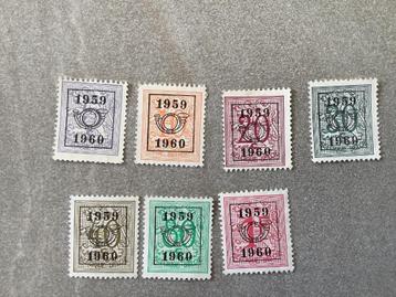 Postzegels België - voorafgestempeld - pre