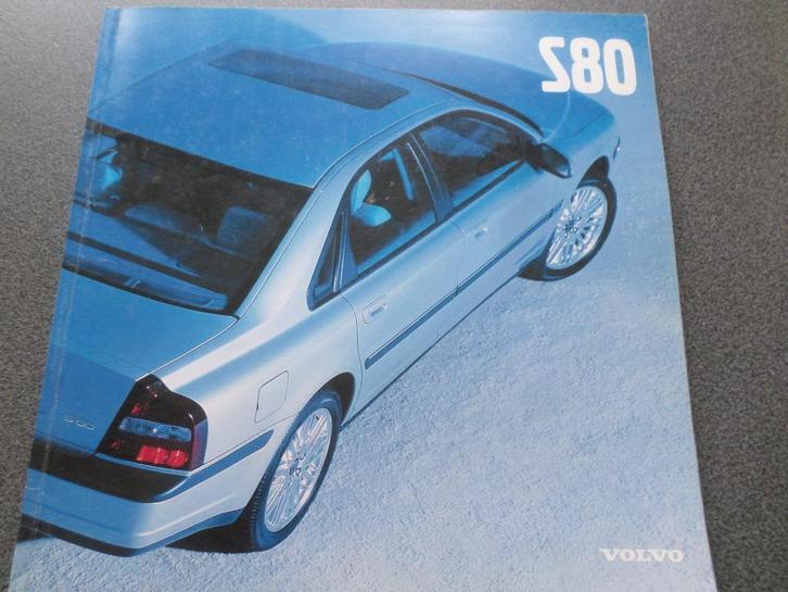 Volvo S80 1999 Brochure - USA, Boeken, Auto's | Folders en Tijdschriften, Volvo, Ophalen of Verzenden