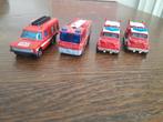 Lotje matchbox brandweerwagens, Hobby en Vrije tijd, Modelauto's | 1:43, Ophalen of Verzenden, Gebruikt, Bus of Vrachtwagen, Matchbox