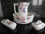 A.M.C. Belgium Toiletgarnituur met kamerpot, Antiek en Kunst, Ophalen of Verzenden
