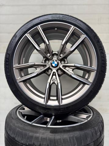 DEMO 19” BMW 3 SERIE G20 G21 M VELGEN ZOMERBANDEN TPMS RFT 7, Auto-onderdelen, Banden en Velgen, 19 inch, Gebruikt, Banden en Velgen