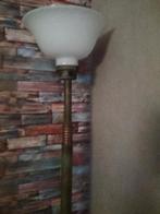 Staande metalen LAMP bronslook €50 wegens verhuis, Huis en Inrichting, Ophalen, Zo goed als nieuw