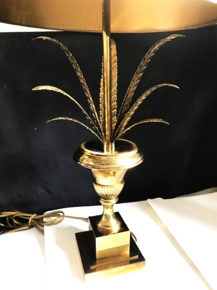 Lampe ananas Boulanger Maison Jansen Hollywood regency✨👌, Antiquités & Art, Antiquités | Éclairage, Enlèvement ou Envoi