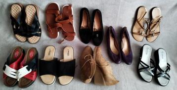 Lot 9 Paires Chaussures Femmes/7 Pointure 41 + 2 Pointure 40