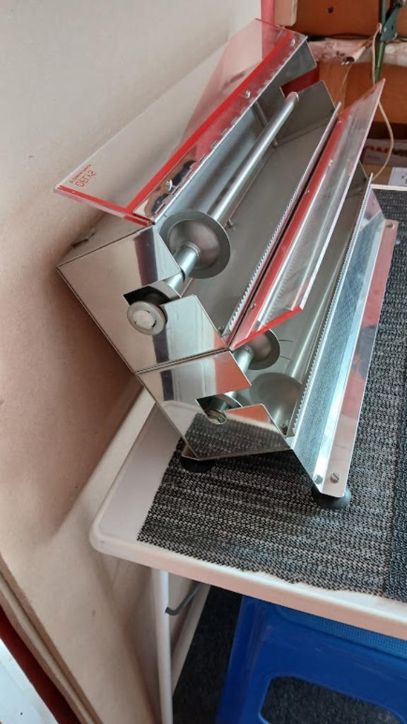 grote metalen dispenser voor folie/ enkel of dubbel model, Huis en Inrichting, Keuken | Servies, Ophalen