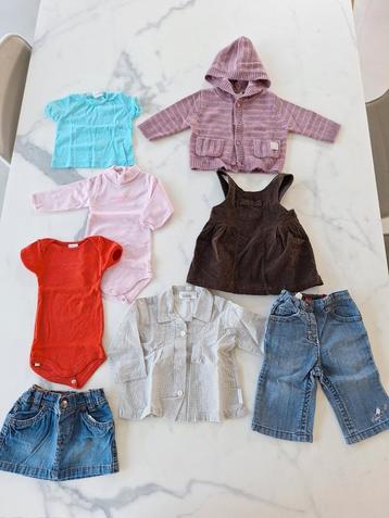 Pakket babykleding 11 stuks - maat 62 beschikbaar voor biedingen