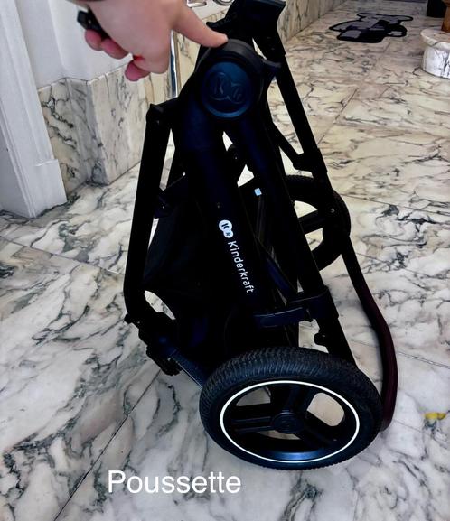 Ensemble poussette Kinderkraft 2 en 1, Kinderen en Baby's, Kinderwagens en Combinaties, Gebruikt, Combiwagen, Overige merken, Met autostoeltje